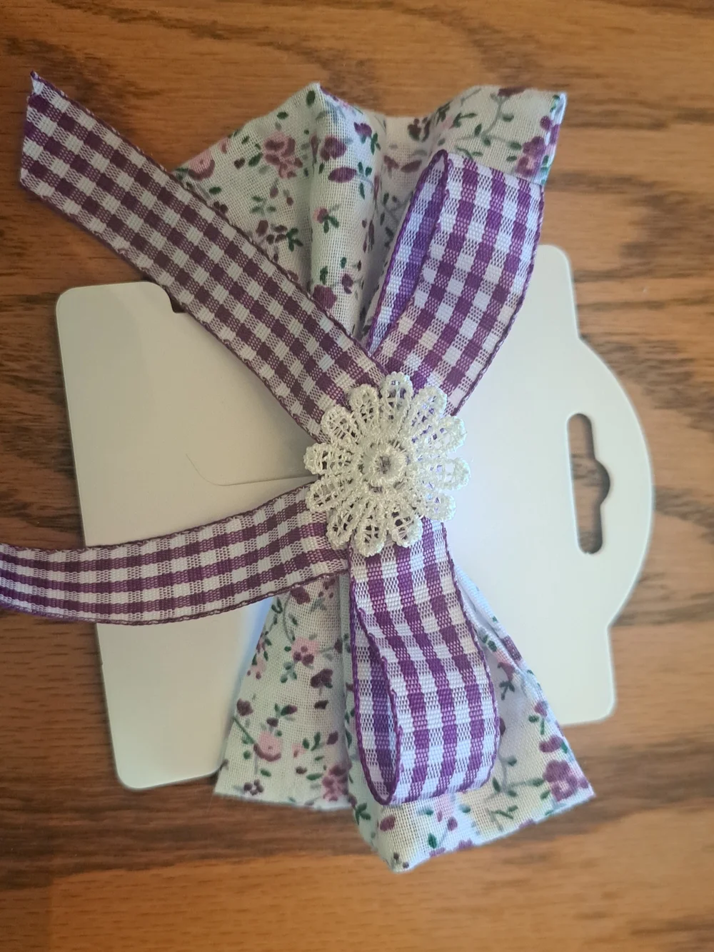 Set Of 5Girls Floral & Gingham Brandnew Hair Bows